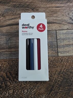 New Dealworthy Universal Stylus Pen 4-Pack – Multi-Color